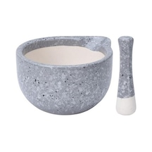 Tantitoni Stonware 330 Ml Havan Gri 12,7 X 10,7 X 6,5 Cm