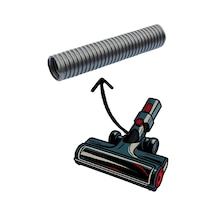 Ara Hortum Fakir Inivator Şarjlı, Karaca Power Up Max, Arçelik Sd6141 Beko Sd5141 4040 Onvo Ovdss01