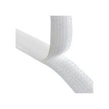 Beyaz-cırt Cırtlı Bant-çift Taraflı Dişi+erkek -2 Cm Genişlik- 25 Metre Ürünün Arkası Yapışkanlı Değildi