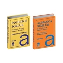 Almanca-Türkçe Sözlük ve İngilizce-Türkçe Sözlük 2 Kitap Set