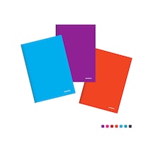Mopak Pastel Pp Kapak A5 80 Yp Çizgili Defter Standart