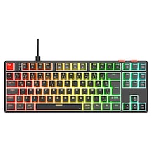 Rampage Yoru Tkl Siyah/gri Type-c Bağlantılı Outemu Red Swich Q Mekanik Gaming Oyuncu Klavye Rgb Rampage Yoru Tkl Siyah/gri Type-c Bağlantılı Outemu Red Swich Q Mekanik Gaming Oyuncu Klavye Rgb
