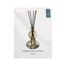 Chacha Home Luxury Gılden Tranquılıty Reed Diffuseur Şişesi & Oda Kokusu Bamboo Ink Elegance 500 Ml Orman