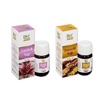 Zambak Ve Zencefil-aromatik Masaj Cilt Bakım Yağ Seti