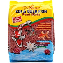 Ahm Koi Goldfish Colour Pond Sticks Balık Yemi 1 KG