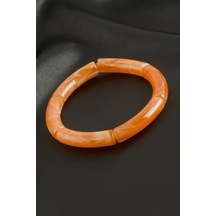 Zr - 794 - Model Silindir Plastik - Nazblsmm - Bileklik Turuncu