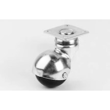 Mey İthalat Hts 202 Küre Tablalı Teker 40 Mm Gümüş