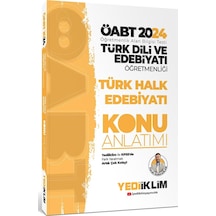 Yediiklim Yayınları 2024 Öabt Türk Dili Ve Edebiyatı Öğretmenliği Türk Halk Edebiyatı Konu Anlatımı