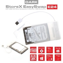 Dark Storex E24 2.5 Usb 3.0 Çıkarılabilir Başlıklı Şeffaf Sata Di