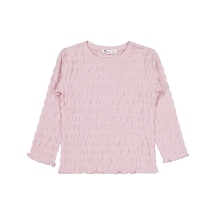 Civil Girls Raporlu 2-5 Yaş Sweatshirt - Pembe Açık Gül Kurusu