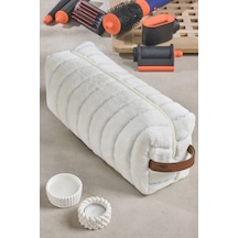 Airwrap Uyumlu Tüm Parçalar Için Çanta Düzleştirici Saç Maşası Çantası Büyük Boy Makyaj Çantası