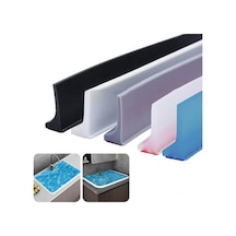 Pazly Banyo Sızdırmazlık Şeridi 200cm Gray, Su Bariyeri Kurulumu Kolay, Dayanıklı Malzeme Gri