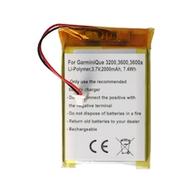 Garmin Ique 3200 2000 Mah Uzatılmış Accucell Pil