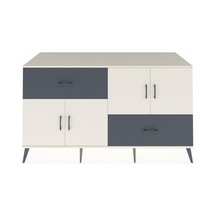 Kronos Konsol 3 Raflı 2 Çekmeceli 4 Kapaklı 176x59x99 Aytaşı-ayta Aytaşı-aytaşı/antrasit