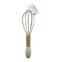 İbico İ22-023 Çırpıcı 25cm Silikon Ahşap Bambu Plastik Saplı - 12'li Paket Diğer