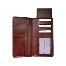 Shop Hakiki Deri Erkek Cüzdan Kahverengi - 676726118 Kahverengi