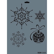 Mey İthalat Rich New Seri N-212 Stencil 35x25 Cm