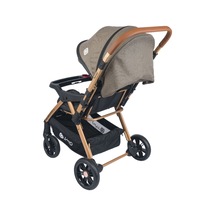Geniş Sepetli Mama Tablalı Çift Yönlü Bebek Arabası Kışlık + Ayak Örtüsü