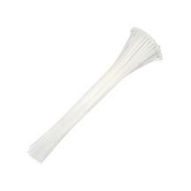Plastik Kablo Bağı Cırt Kelepçe Beyaz 9.0x900 Mm 100 Adet