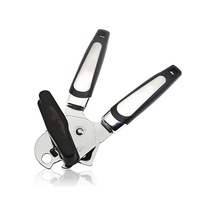 Pazly Paslanmaz Çelik Manuel Kavanoz Açacağı - Dayanıklı Pratik Mutfak Aleti Gümüş 190x55x50mm Gümüş