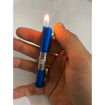 Çakmak Zirkon Taşlı Bayan Mavi