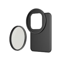 Geeroyoo İphone Uyumlu 15 Pro, 14, 13, 12 İçin Magsafe Manyetik 67mm Cpl Filtreli Taşınabilir Telefon Filtre Montajı