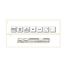 MTE HSSE DIN 844/BN  PARMAK FREZE 20MM KISA