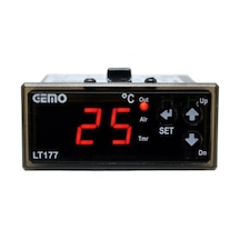 Gemo Lt177n-230vac-r Isıtma/soğutma Fonksiyonlu On/off Sıcaklık Kontrol Cihazı + Gm-ntc-105c Prob