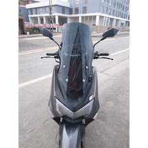 Motocam Arora Zrx 200 Ön Cam 2022 Model 65cm Siyah Renkli 4mm Orta Boylu