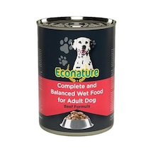 Econature Sığır Etli Yetişkin Köpek Konservesi 400 Gr