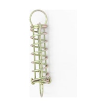 Halat Esnetme Yayi. Galvaniz. Tekne Halat Esnetme. 75x450MM No:3