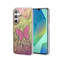 Uryport Samsung Galaxy Uyumlu S25 Kılıf Blade Aynalı Desenli Kapak - Desen 5 Çok Renkli