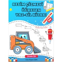 Resim Çizmeyi Öğreten Yaz-sil Seti