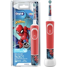 Oral-B D100 Kids Elektrikli Şarj Edilebilir Diş Fırçası Spiderman