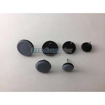 Sandalye Koltuk Keçesi Teflon Plastik Çivili 19 Mm.-8 Adet