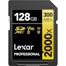 Lexar 128gb Professional 2000x Sdhc Uhs-ıi Cards, Up To 300mb/s R