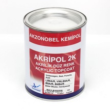 Akzonobel Akripol 2k Düz Renk-şeker Beyazı-lb9a/r - vwlb9a/r - b9a/ri