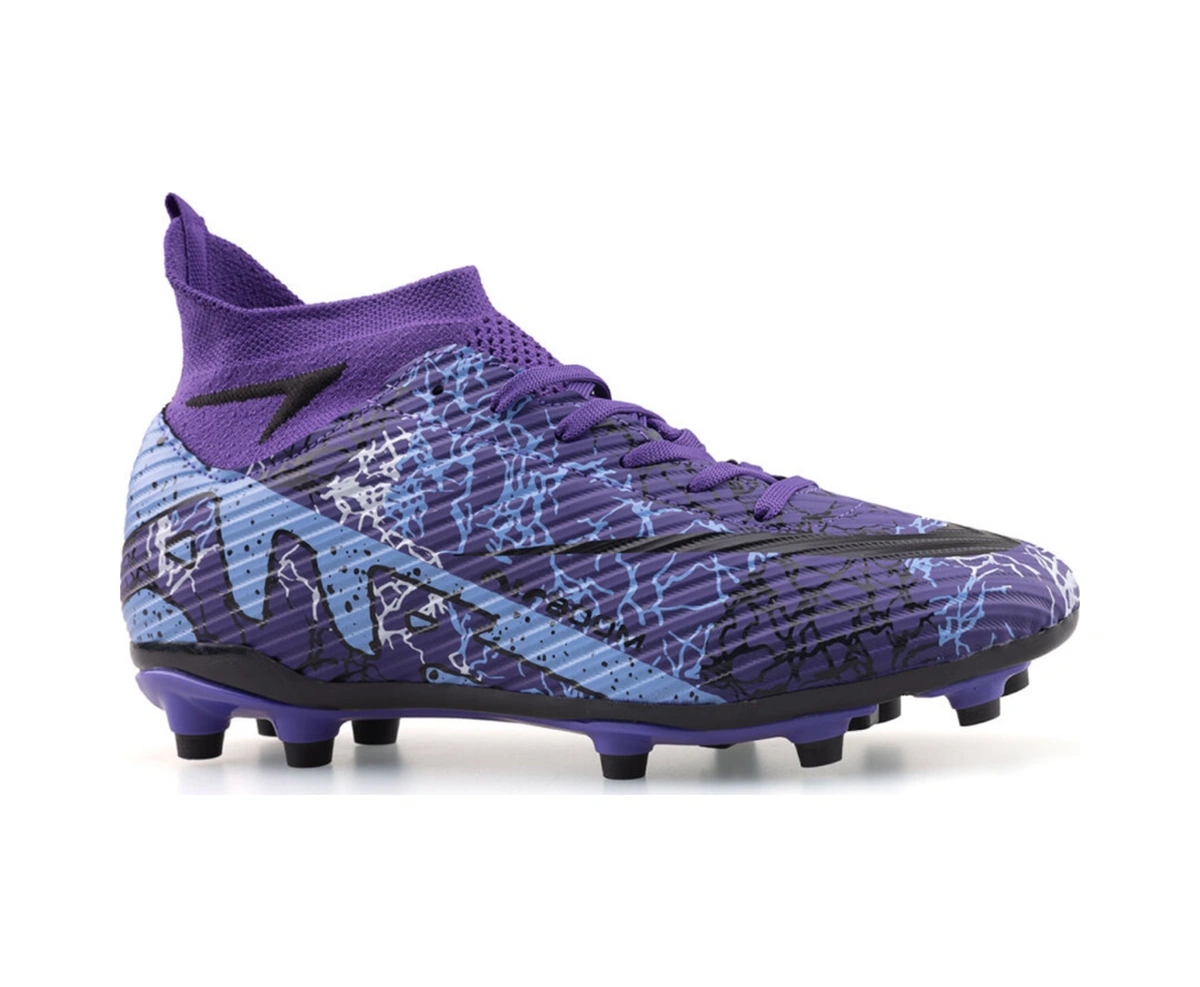 Laliga Air 600 Mdl. Mor-siyah 36-40 Krampon Futbol Ayakkabı Mor