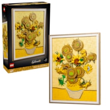 LEGO® Art Vincent van Gogh – Ayçiçekleri 31215 - Yetişkinler için Yaratıcı Dekoratif Model Yapım Seti (2615 Parça)
