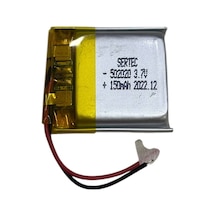 Sertec 502020 3.7v 150mah Li-polymer Pil Devreli/1.5a Evimdeyokyok