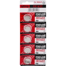 Maxell CR1632 Lityum Kartela Düğme Pil 5'li