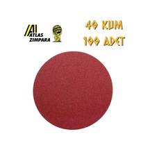 Atlas Gt888 Yuvarlak Disk Cırt Zımpara 115 Mm - P40 Kum - 100 Adet