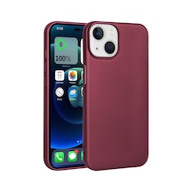 Zore İphone 15 Uyumlu Ogaa Premier Silikon Kılıf-mürdüm