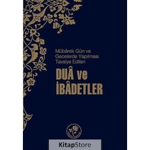 Dua ve İbadetler - Fazilet Neşriyat