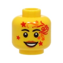 Minifigür Parçaları: Kafa: 3626pb3319