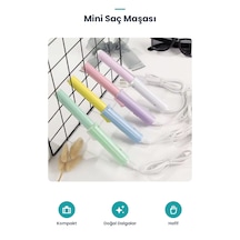 Mini Saç Maşası - Kompakt Taşınabilir Bukle Maşası