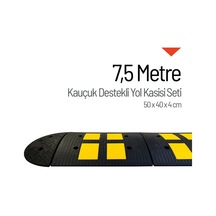 Kauçuk Yol Kasisi Destekli Hız Kesici Set 7.5 M-3355