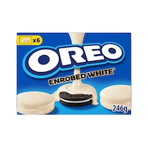 Oreo Beyaz Çikolata Kaplamalı Bisküvi 246 G Vanilyalı 2'li Ekonomik Paket - 2 Adet Tarı