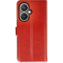 Newface Vivo Y27 Kılıf Trend S Plus Kapaklı Kılıf - Kırmızı Çok Renkli