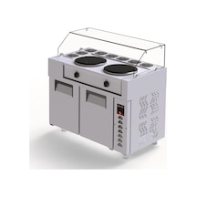 Iceinox Krep Buzdolabı 330 Lt 430 Çelik Kaliteli